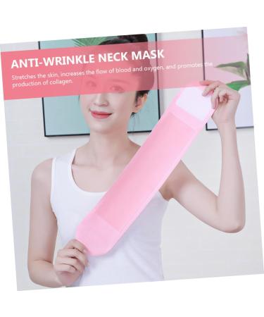 PartyKindom Neck Pad Moisturizing Smoothing Neck Pads Stretchable Neck Patch Moisturizing Skincare Beauty Patches Wrinkle Neck Anti Wrinkle Pink Neck Strap Polyester - Buy Online on GoSupps.com