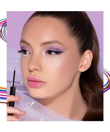16 Color Matte Liquid Eyeliner Set - Waterproof Highly Pigmented & Colorful Eyeliner Pens for Flawless Looks - Buy Online on GoSupps.com