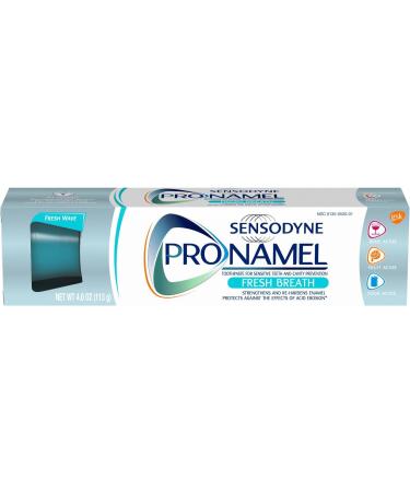 Sensodyne Pro-Namel Toothpaste Fresh Wave 4 oz. (Pack of 6)