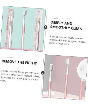 Mobestech 3 STK Delivery Toothbrush Set - Ideal for Pregnant Moms Tongue Cleaners & Hairy Toothbrushes - Shop Internationally! - Buy Online on GoSupps.com