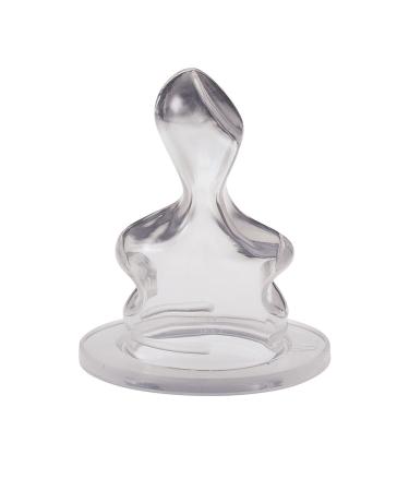 nip standard teat anatomical silicone 0-6 months size M milk 2-pack