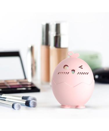 Beauty Sponge Holder | Travel Case Vented Make Up Sponge Travel Case Chick Shape Sponge Makeup Egg Storage Box Wynott Pink - Buy Online on GoSupps.com