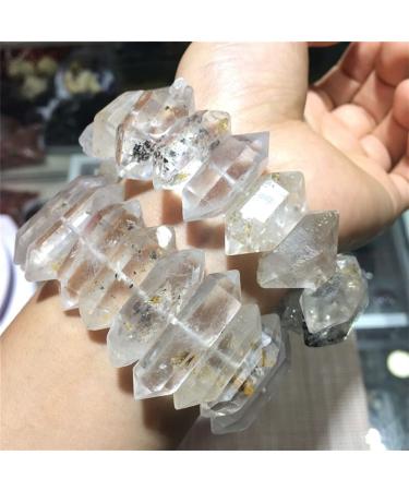 Crystal Natural Stones and Minerals Herkimer Diamond Rough Stone Crystals Clear Quartz Crystal