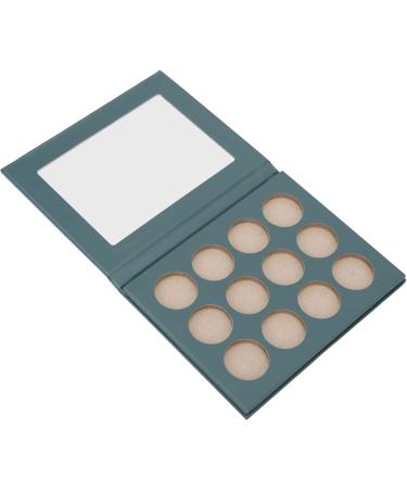 DIY Empty Eyeshadow Empty Eyeshadow BoxDIY Empty Eyeshadow 12 Hole Empty Eyeshadow Palette Portable DIY Makeup Empty Bh Bronzer Palette for Cosmetics Store (Blackish Green) - Buy Online on GoSupps.com