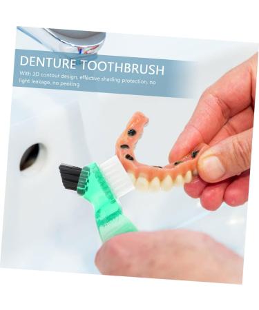 Frcolor 3-Piece Mini Prosthetic Toothbrush Set | Multifunctional Personal Care & Household Cleaning Tool - Buy Online on GoSupps.com