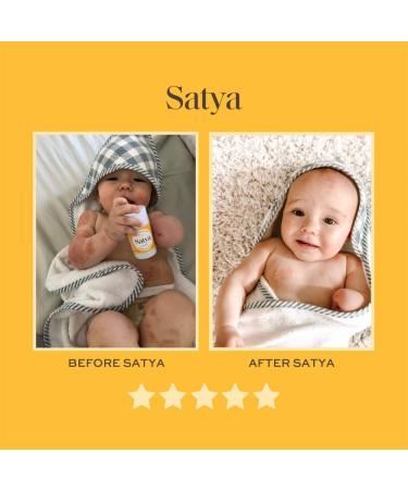 Satya Organic Eczema Balm Stick - 1 oz Full Body Treatment for Adults & Kids - Buy Online on GoSupps.com