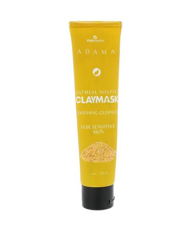 Zion Health Adama Claymask Oatmeal Souffle 4 oz (120 ml)