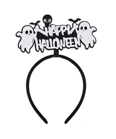 hgnxa Classical Halloween Headband Pumpkin Wing Hair Hoop Headdress Decorative Hair Accs for Day of the Dead ostume