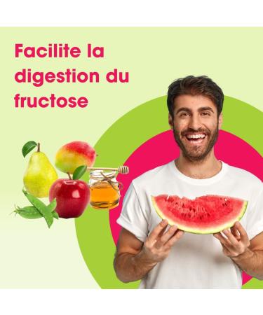 Intoleran Fructase Enzymes digestives - 108 g lules | Compl ment alimentaire pour l'intol rance au fructose | Enzymes pour aider dig rer les aliments et boissons sucr s | Faible teneur en FODMAP - Buy Online on GoSupps.com