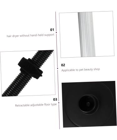 Beavorty Hair Dryer Hanger 1pc 360 Hair Dryer Holder Hose Holder Hair Drying Supplies Hair Dryer Bracket Aluminum Alloy Pet - Buy Online on GoSupps.com