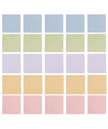 Healvian 50Pcs Micro-Fiber Cleaning Cloth for Glasses Small Fiber Eyeglass Cleaning Cloths Glasses Cleaning Wipes for Eyewear Lens Screens and More