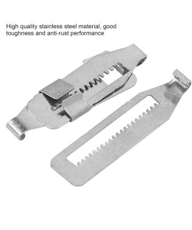 Stainless Steel Ingrown Toenail Corrector - Paronychie Tool Set (2 Pieces) | Pedicure Solutions for Nail Correction - Buy Online on GoSupps.com