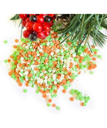 A Pinch Of - Christmas Confetti - 25g. Matt red green & white sugar confetti. Perfect for decorating all your festive cakes bakes & baking into cookies & cupcakes. Just enough for a single bake. - Buy Online on GoSupps.com