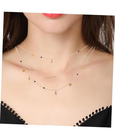 COLLBATH Choker Necklace for Women A Necklace Beach Necklaces for Women Bead Leaf Necklace Miss Alloy Pendant - Buy Online on GoSupps.com