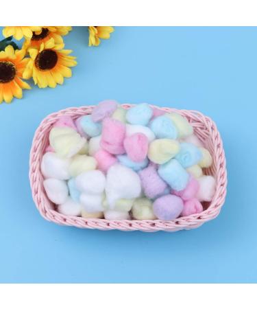 Lurrose 500g Colored Cotton Balls - Gentle Makeup Removal & Face Cleansing - Buy Online on GoSupps.com