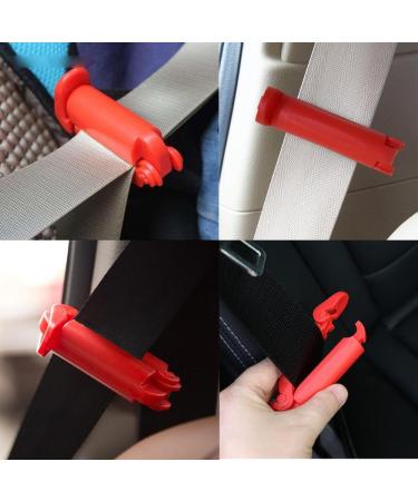 UNMOT 4 Car Seat Belt Clips - Non-Slip Anti-Escape Safety Buckle Cover - Buy Online on GoSupps.com