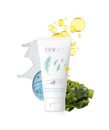 BANDI Bandi Nourishing and Moisturizing Face Cream Regenerating and Soothing for Sensitive Skin Protects Against Irritation - Intense Hydration for Dry and Sensitive Skin