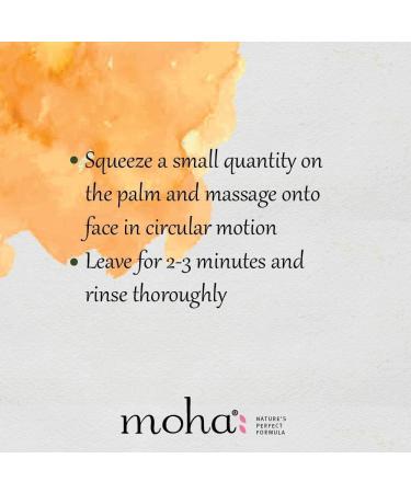  QURA QURA Herbal Scrub (100ml) | Face Scrub | Blend of Nut Oil Orange Peel & Oil Oil Oil for Lightening Skin Exfoliating Face for All Skin Types - Buy Online on GoSupps.com