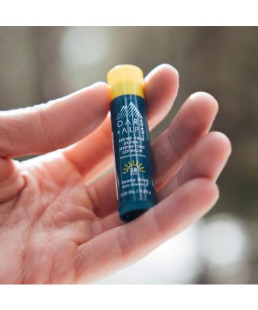 Oars + Alps Shine Free Lip Balm and SPF 18 Sunscreen 3 Pack | Mint Scented Lip Care | Water, Sweat, and Reef Safe - Buy Online on GoSupps.com