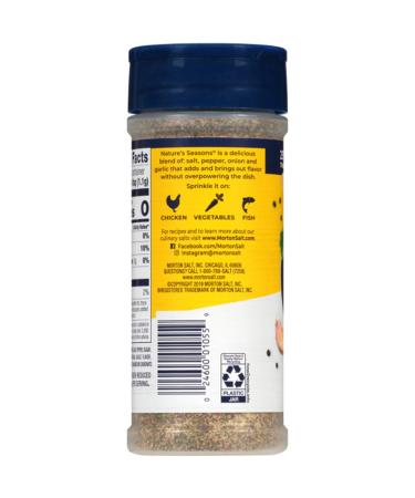 Morton Nature's Seasons Seasoning Blend 25% Less Sodium 7.5oz - Pack of 6 - Buy Online on GoSupps.com