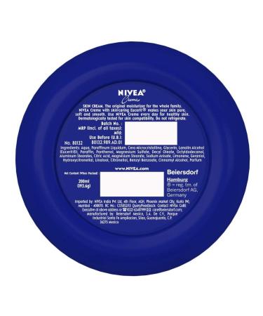 Nivea Creme 200ml - Hydrating and Nourishing Moisturizer - Buy Online on GoSupps.com