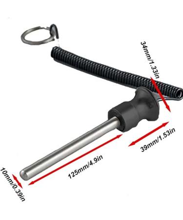 Ezweiji Magnetic Weight Stack Pin - 10mm x 125mm Gym Accessory for Strength Training - Power Training Device - Buy Online on GoSupps.com