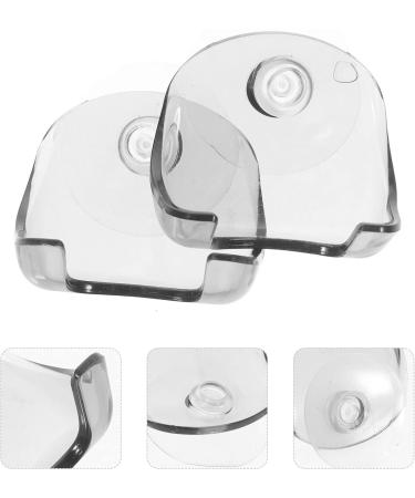 Fomiyes 2-in-1 Razor Holder & Suction Cup Hook | Wall-Mounted Shower & Towel Storage | Durable Plastic Luffa & Razor Organizer in Blue - Buy Online on GoSupps.com