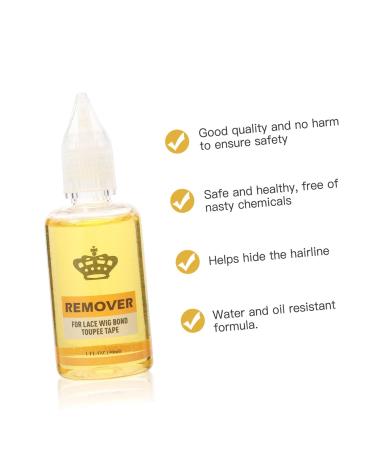 2 Hair Extension Glue Remover Bonding Glue Remover Wig Adhesive Glue Remover Hair Glue Remover Lace Glue Remover Hair Remover Extension Tape Remover 30ml Glue Remover Liquid MERRYHAPY - Buy Online on GoSupps.com