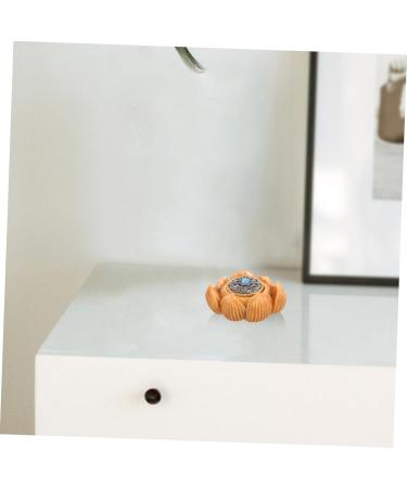 Gleavi Hand Exercise Plate Player - Vintage Carved Tibetan Buddhist Pearls Mini Lotus Flower & Sandalwood Massage Ball - Perfect for Office Relaxation - Buy Online on GoSupps.com