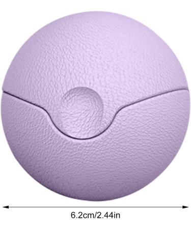 Myofascial Release Ball - Multifunctional TPE Yoga Tuning Ball for Deep Tissue Massage | Compact Trigger Point Ball for Legs Neck & Shoulders - Purple - Buy Online on GoSupps.com