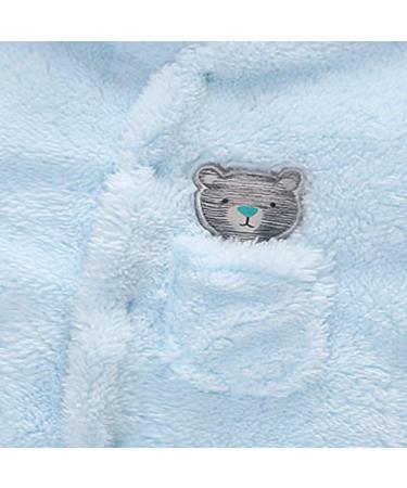 Baby Winter Snowsuit Romper with Hood | Thick & Warm Outerwear Set | Blue | 9-12 Months - Buy Online on GoSupps.com