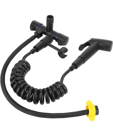 Toilet Bidet G1/2 Handheld Sprayer Attachment - Black Bathroom Accessory for Diapers & Cleaning | International Shipping Available - Buy Online on GoSupps.com