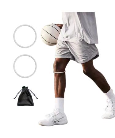 Fine Patella Tendon Knee Strap for Knee Pain Relief basketball Patella Tendon Stabilizer Knee Brace Super Silicone Leather Band Knee Brace Elasticity Fixed Protection Patellar Ring for Working Out gray