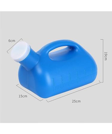 Potty 3000ML Large Male Urinal Portable Screw Cap Pot Mouth No Odor Mens Potty Pee Bottle Collector Travel Toilet - Buy Online on GoSupps.com
