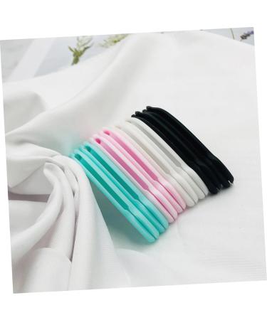 CliSpeed 4 Pair Reusable Setting Buckle Ear Bracket Hooks - DIY Mouth Protection & Ironing Glasses - 6x3cm Rubber Tape Sewing Accessories for Comfort - Buy Online on GoSupps.com