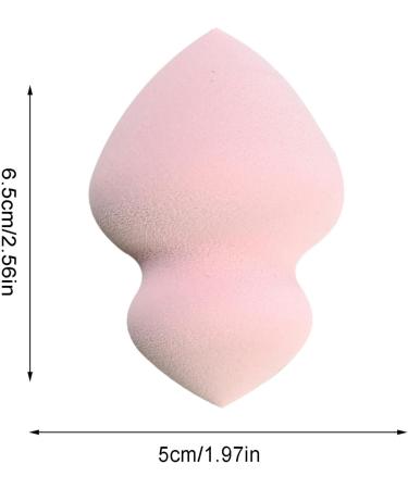 Makeup Blender Sponge | Gyro Shape Beauty Sponge Makeup Blender - Professional Streak Free Application Blender Sponge For Enhanced Makeup Application For Foundation Liquid Cream And Powder Gyro Beauty Egg 28*40*60 Pink - Buy Online on GoSupps.com