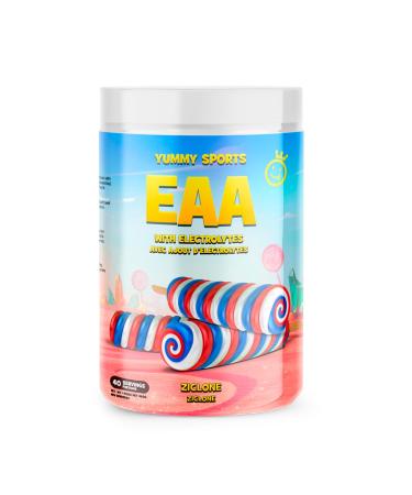 Yummy Sports EAA Supplement Powder Pre Workout Powder - Keto-Friendly Gluten-Free Sports Nutrition Pre-Workout Powder for Men & Woman - 360g 40 Servings - Ziclone