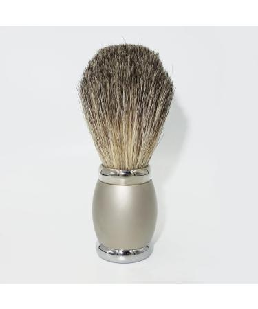 NSNT Exquisit Men's Shaving Brush Set - 3-Layer Razor Holder Pure Roof Hair Travel Size 11x13.5cm - Premium Quality Grooming Accessories - Buy Online on GoSupps.com