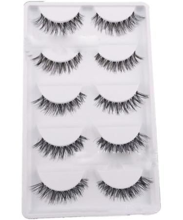 Buy 5 Pair Criss Cross False Eyelashes - Cute & Voluminous | Oyedens - International Shipping Available - Buy Online on GoSupps.com