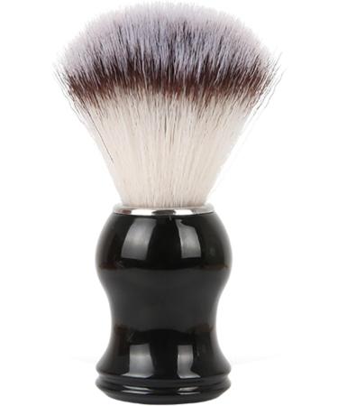 Libcflcc Women's Shaving Brush - Antistatic Nylon Wool Wooden Handle Hair Removal & Makeup Brush - Smooth Black Finish - Buy Online on GoSupps.com