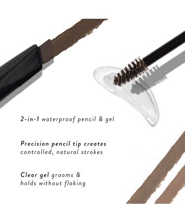 LAURA GELLER Sculpt-n-Stay Waterproof Brow Pencil & Gel in Taupe - Long-lasting and Defined Brows - Buy Online on GoSupps.com