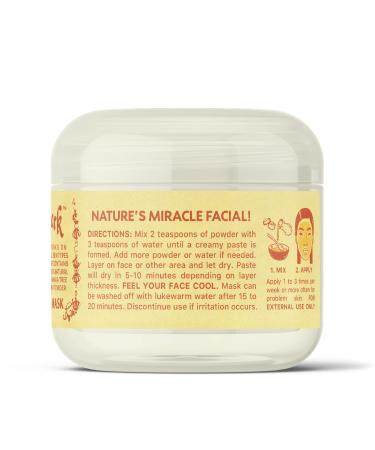 Natural Thanaka Healing Bark Face Mask - Deep Cleansing and Detoxifying DIY Skincare Remedy - Buy Online on GoSupps.com