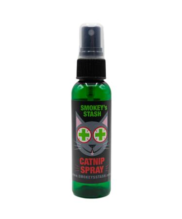 Smokey's Stash Catnip Spray for Cats from 2 Ounce Fresh Premium Maximum Potency nip Treat