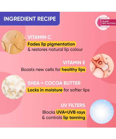 Cherry Lip Balm SPF 30 | Moisturizing Shea Butter & Vitamin E | Smooth Soft Lips | Best Lip Balm for Women 12g - Buy Online on GoSupps.com