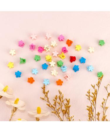 ATODEN Small Hair Clips for Girls - 36Pcs Mini Flower Hair Clip Set - Cute and Kawaii Tiny Daisy Claw Clips for Thin and Fine Hair - Toddler and Baby Hair Accessories - Buy Online on GoSupps.com