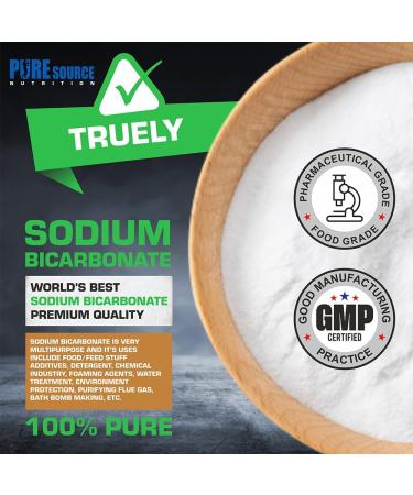 Pure Baking Soda 1KG x 3 3KG VEGAN 100% Sodium Bicarbonate of Soda Food Grade | Baking Soda for Cooking & Drinking & Cleaning | Aluminium Free | BPA Free | Raising Agent - Buy Online on GoSupps.com