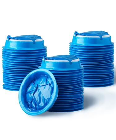 60 Pack Barf Bags Disposable Valchoose Puke Bags 1000ml High Density Vomit Bags Perfect for Morning Sickness Kids Pregnant Women Taxis Drivers Car Motion Sickness