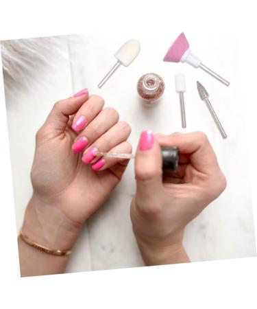 HONMEET 2 Boxes Nail Grinding Head Kit Drill Bits for Nails Nail Bit Nail Polishing Head Manicure Nail Gel Polish Nail Art Kit Home Pedicure Kit Para U as Nail Kits Nail Polisher Kit White - Buy Online on GoSupps.com