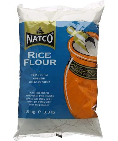  Natco Natco Rice Flour 1.5kg (Pack of 2) - Buy Online on GoSupps.com