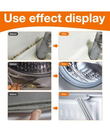 DAJILI 120g*2PCS Mould Magic Extreme Gel UK Deep Mould Remover Gel Powerful Mould Cleaner Gel Quick Cleaning Solution for Bathroom Toilet Washing Machine Seal Sink Tile Stains - Buy Online on GoSupps.com